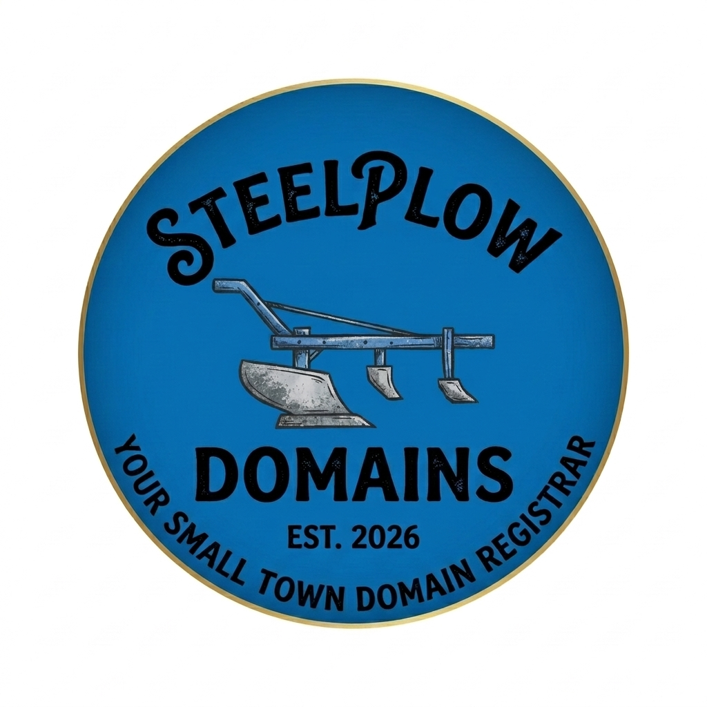 SteelPlow Domains Logo
